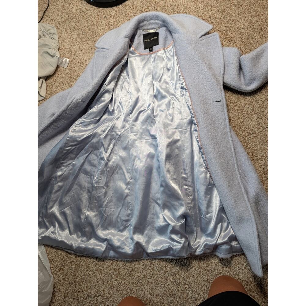 IVANKA TRUMP Double Breasted Textured Wool Blend Jacket/Coat, size Women's 6 - Picture 14 of 16